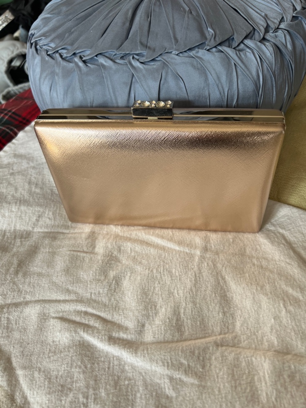 Rose gold purse